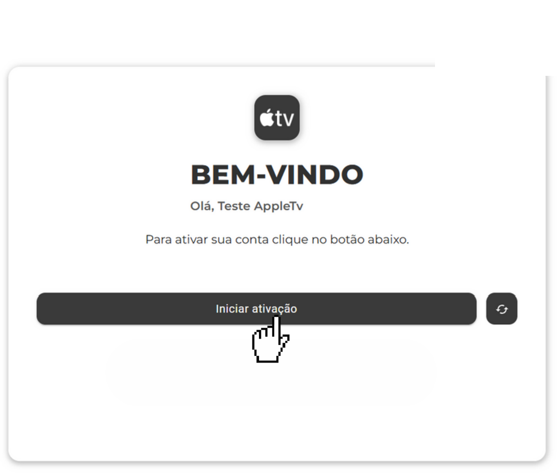 Inicie a ativação