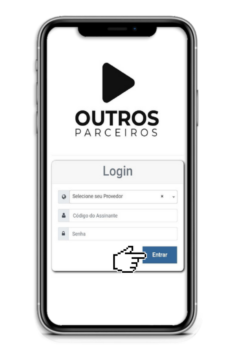 Informe seu usuário e senha