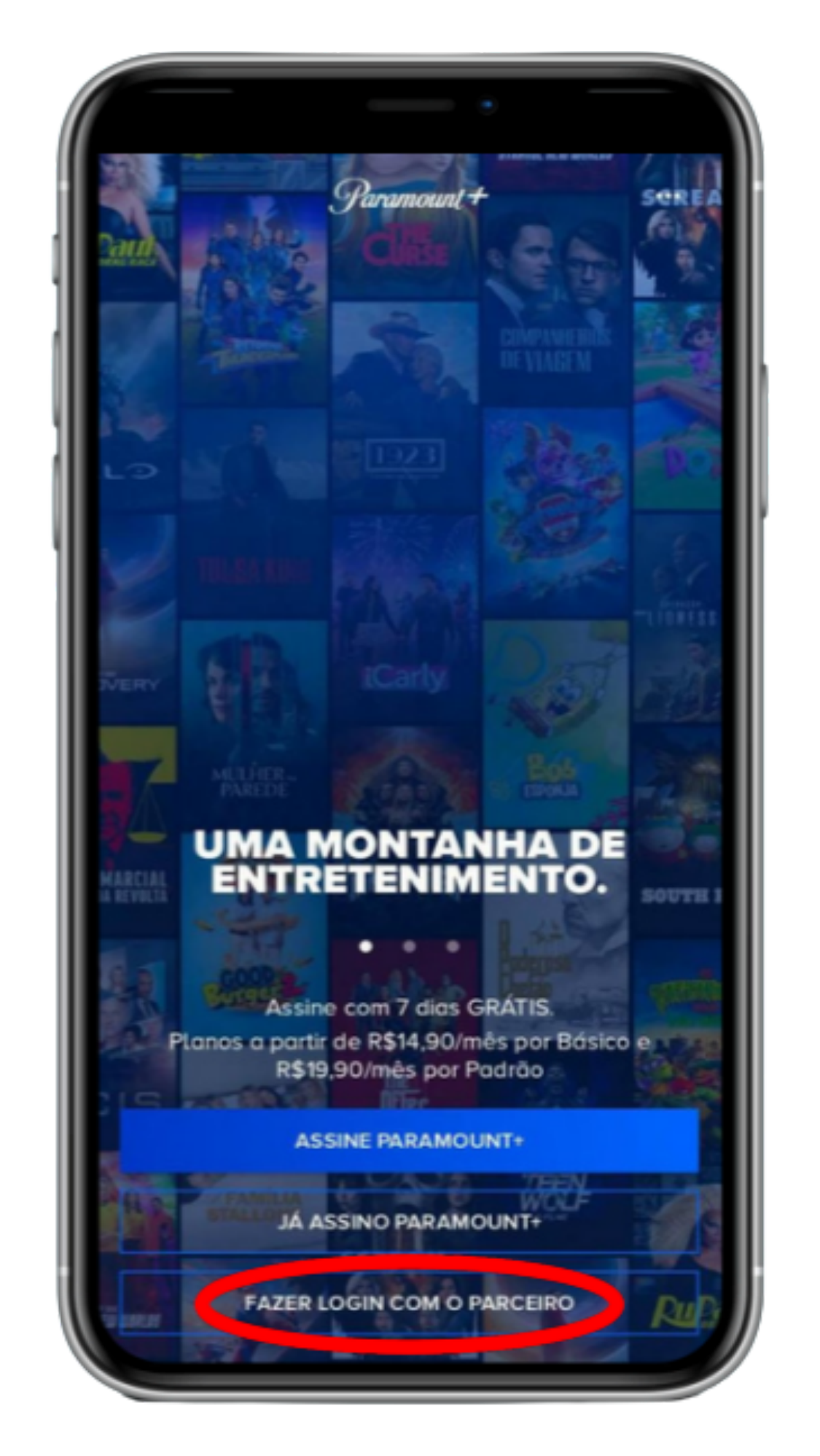 Ative o SKY+ primeiro