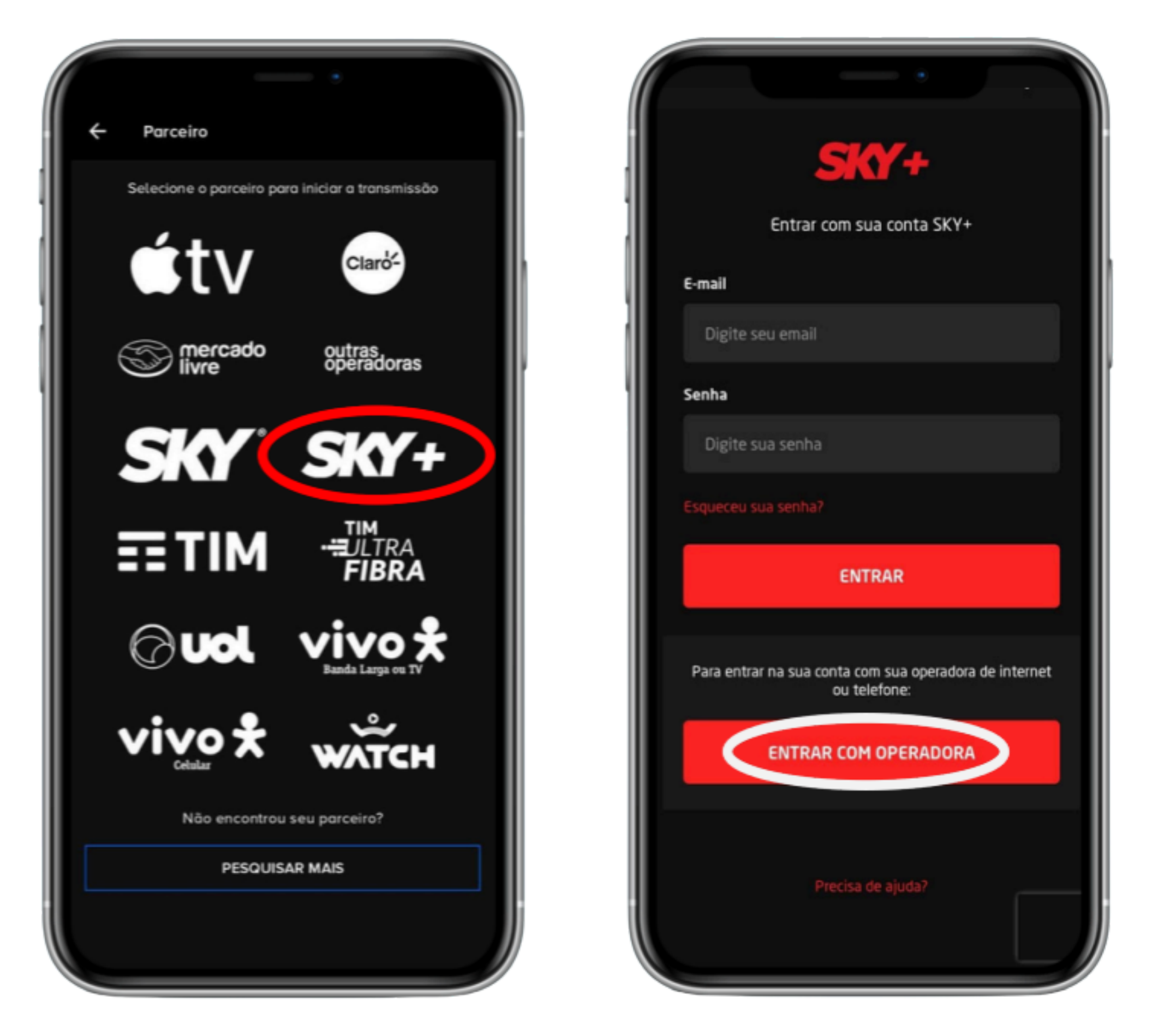 Selecione SKY+